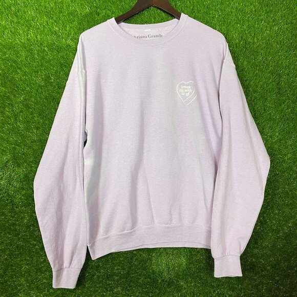 Ariana Grande Break Up Your GF Sweater size Large - Picture 1 of 4